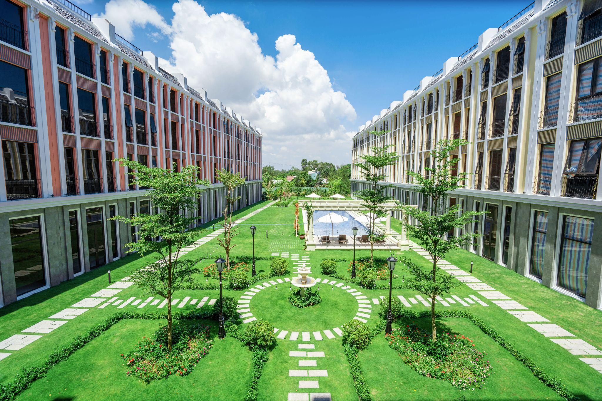 Các căn Boutique Hospitality sở hữu một khu vườn riêng tư