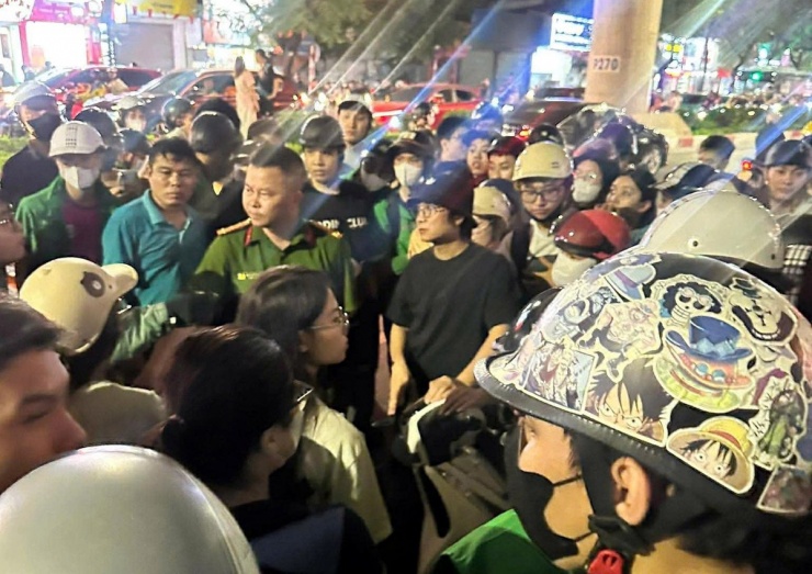 Hiện trường vụ việc. (Ảnh: Phú Dũng)