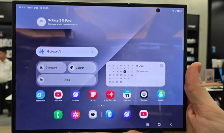 Galaxy Z TriFold vẫn rất "hot" mỗi lần mở bán. Ảnh: PhoneArena