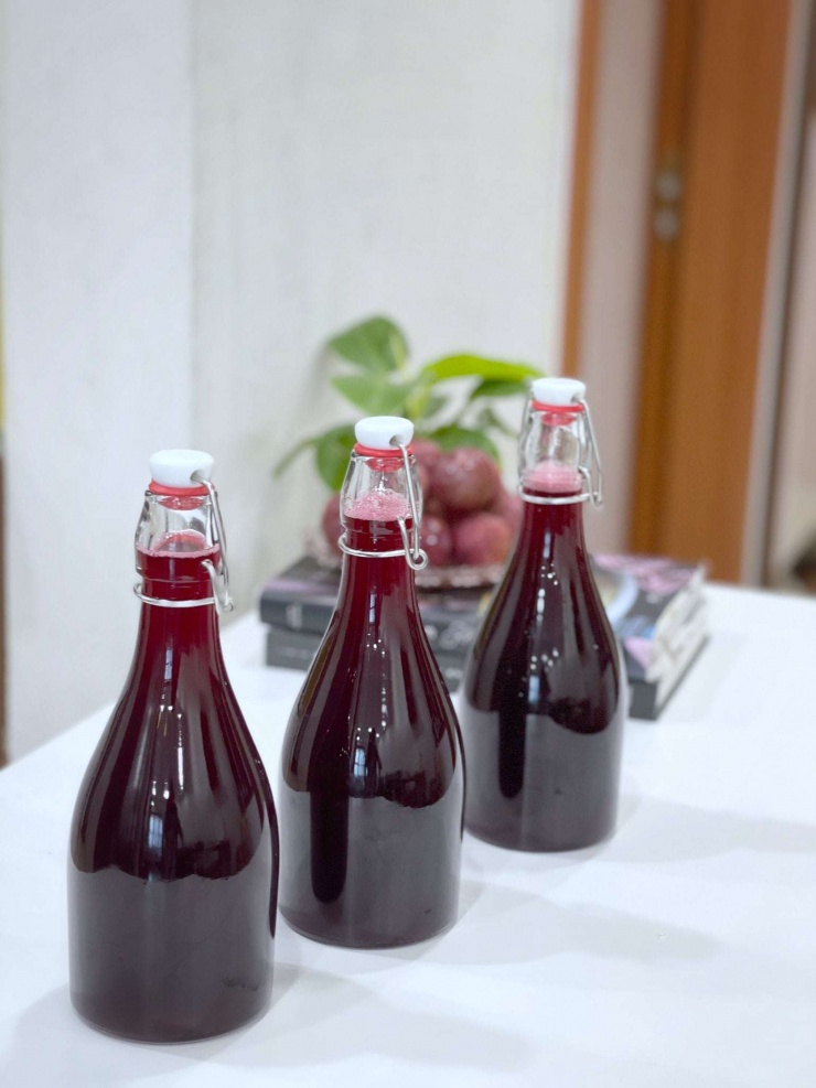 Siro mận uống rất ngon