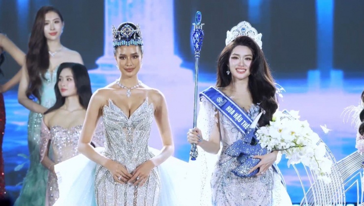 Phương Oanh lên ngôi Miss World Vietnam 2025.