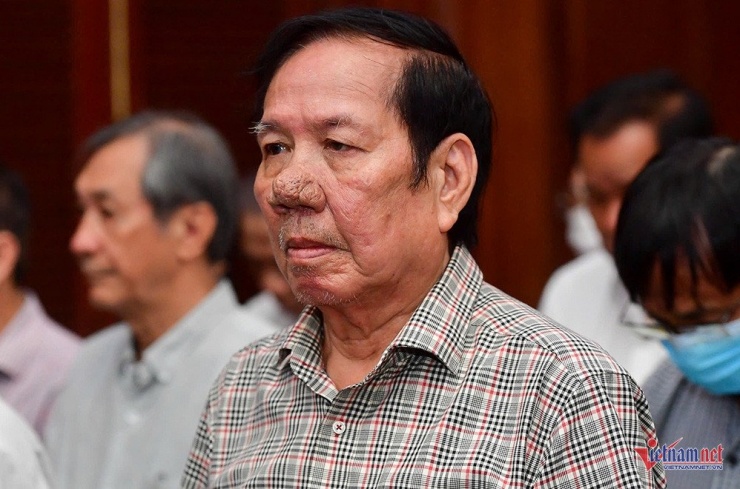 Bị cáo Lê Quang Thung. Ảnh: TP