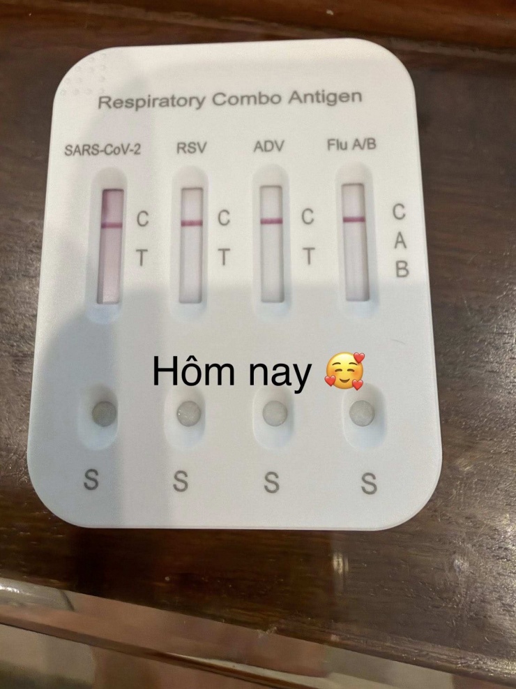 Tuấn Hưng đăng tải bản test dịch cúm của hai ngày 9/3 và 10/3. Ảnh: FBNV