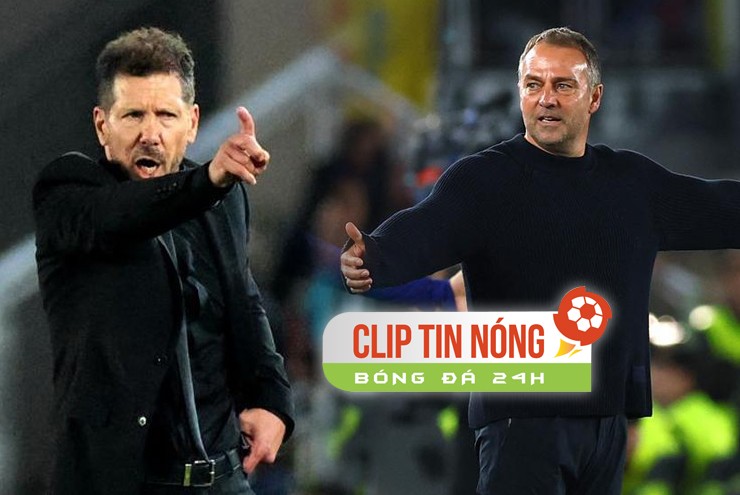 HLV Simeone phản pháo Barcelona, HLV Flick ủ mưu lội ngược dòng (Clip tin nóng)