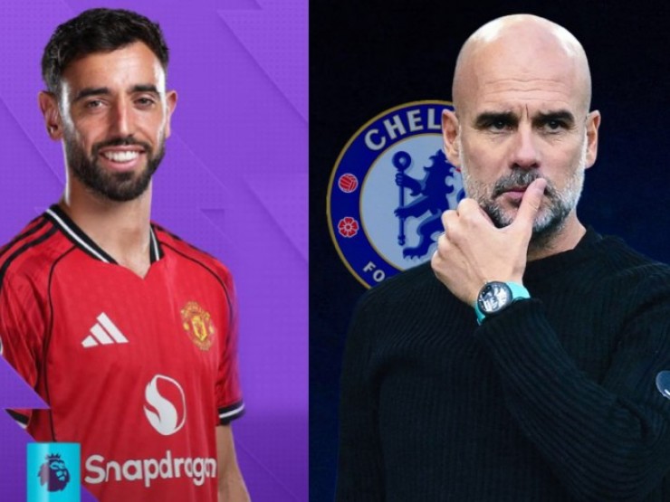 Pep dễ ôm hận trước Chelsea & hậu bối, Fernandes cực sung "gánh" MU hết mùa (Clip 1 phút)