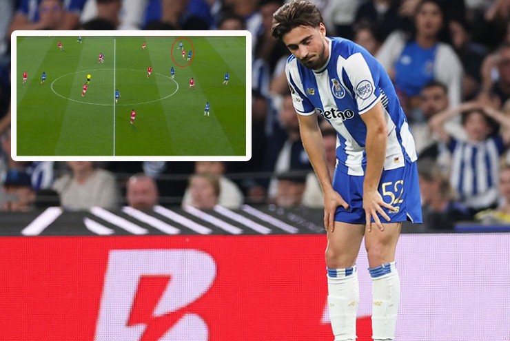 Martim Fernandes có bàn phản lưới... để đời