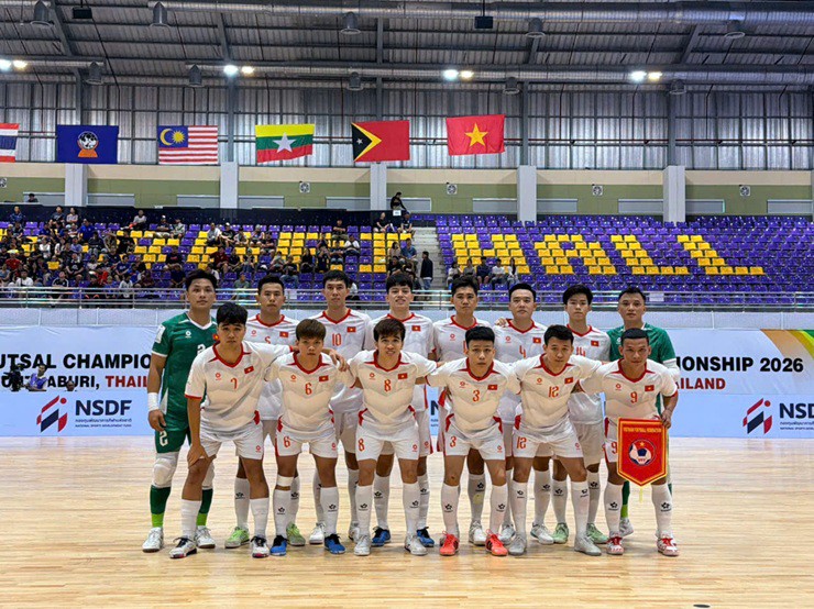 Trực tiếp bóng đá futsal ĐT Việt Nam - Indonesia: Tiếc nuối cột dọc (ASEAN Cup) (Hết giờ) - 1
