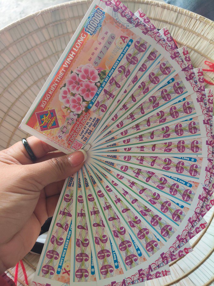 Xổ số miền Nam ngày 10-4 sẽ mở thưởng đối với vé số của 3 đài là Vĩnh Long, Trà Vinh và Bình Dương. Ảnh: ĐLVS Thành Phát