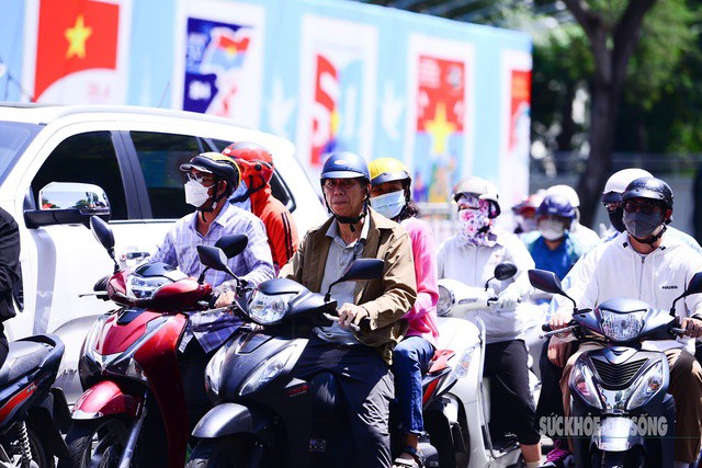 Cảnh báo rủi ro thiên tai cấp 2 nắng nóng diện rộng ở nhiều khu vực. Ảnh: Tuấn Anh