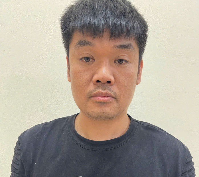 Mai Xuân Anh - tài xế ô tô có hành vi bóp cổ, hành hung người đàn ông - bị tạm giữ hình sự. Ảnh: Công an Thanh Hóa