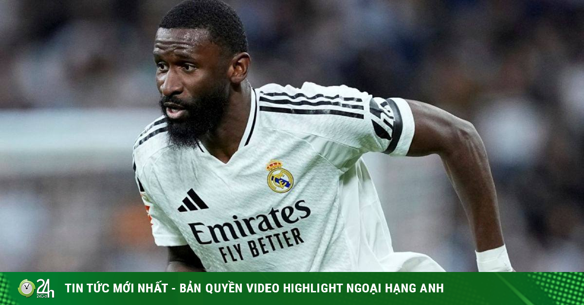 Tin mới nhất bóng đá tối 10/4: Real Madrid cho Rudiger nghỉ ngơi