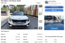 Chiếc Kia Seltos cũ đáng tham khảo cho gia đình nhỏ, giá 488 triệu đồng