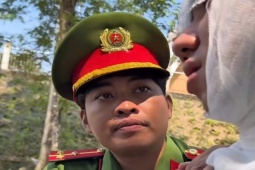 Công an xã ở Huế làm clip tuyên truyền luật giao thông như phim điện ảnh