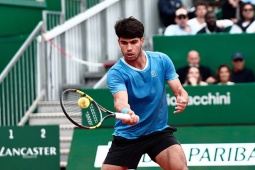 Video tennis Alcaraz - Bublik: Hủy diệt set 2, thẳng tiến bán kết (Monte Carlo)