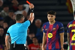 Barcelona hóa  " FC thẻ đỏ "  ở Cúp C1: Chơi dao phải chịu đứt tay