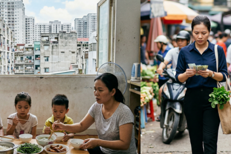 Vật giá leo thang, người dân 3 thành phố lớn xoay xở chi tiêu thế nào?