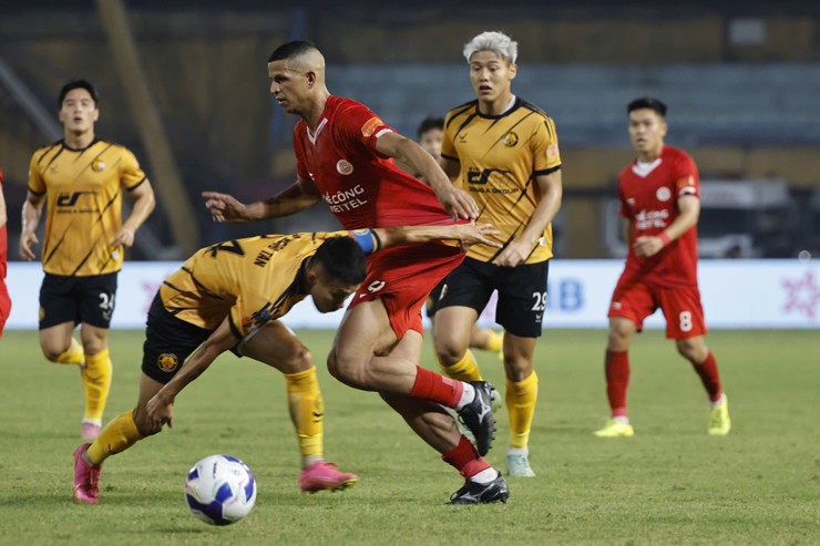 Trận đấu diễn ra vô cùng căng thẳng