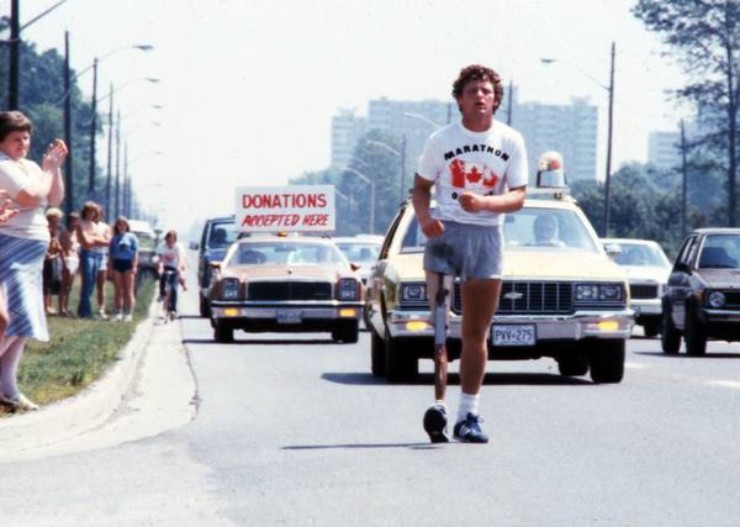 Terry Fox vẫn chạy dù ai "nói ngả nói nghiêng"