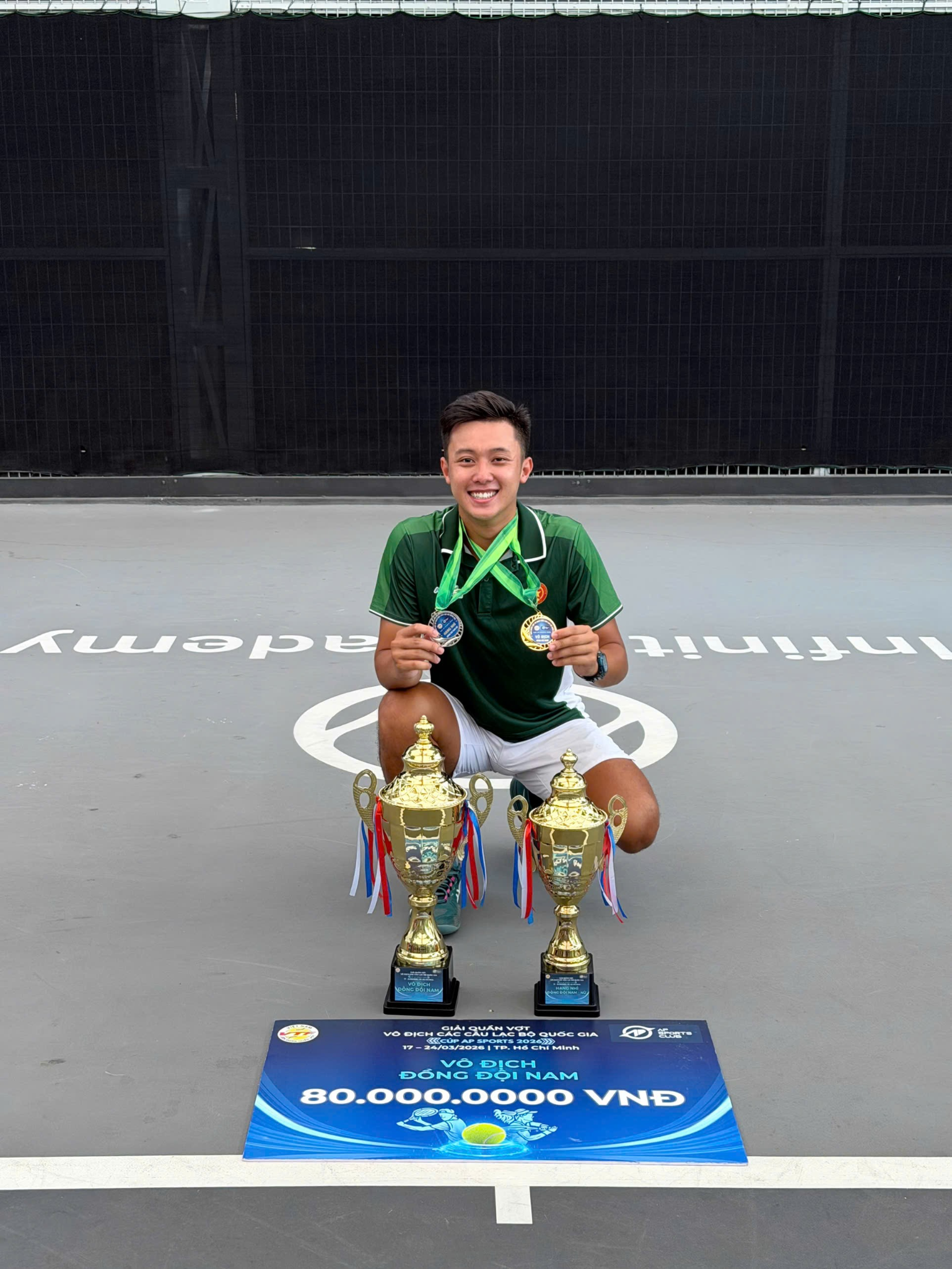 Từ Lê Khánh Duy – từ tay vợt tennis đến vận động viên mới nổi của làng pickleball - 1