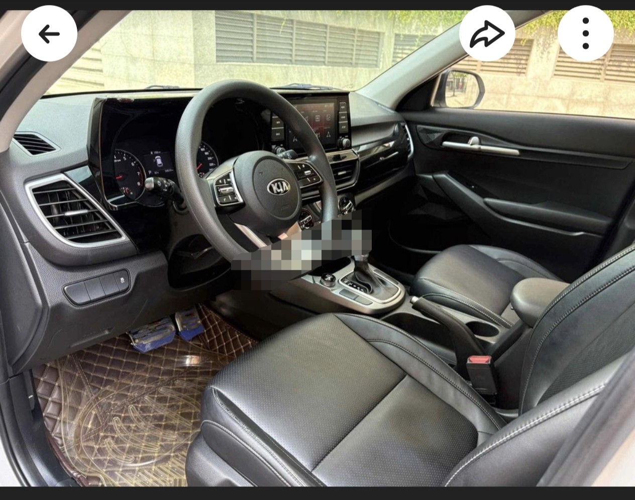 ​​​​​​Ảnh thực tế chiếc Kia Seltos cũ được rao bán.