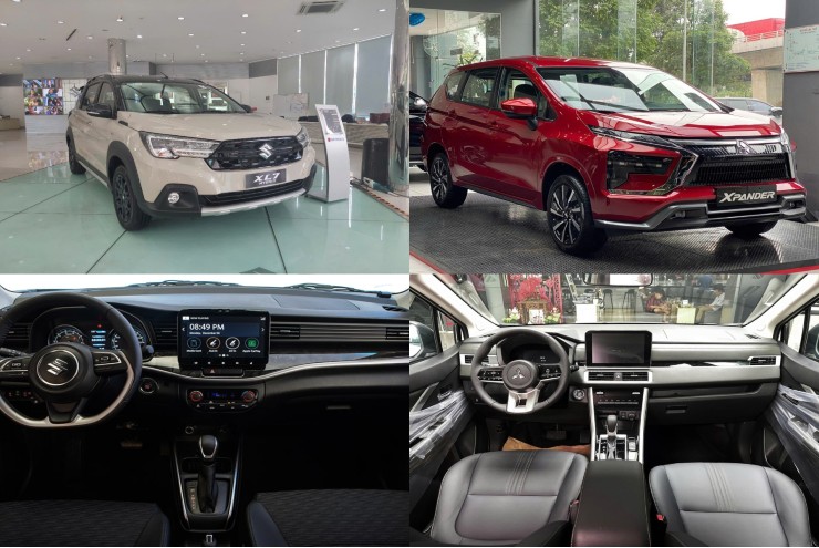 So sánh hai dòng xe MPV Mitsubishi Xpander và Suzuki XL7 Hybrid