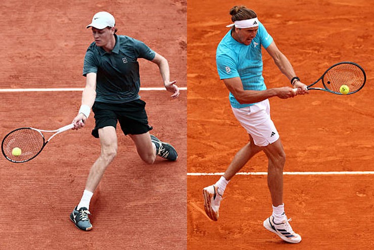 Video tennis Zverev - Sinner: 2 set chóng vánh, vé chung kết về tay (Monte Carlo)