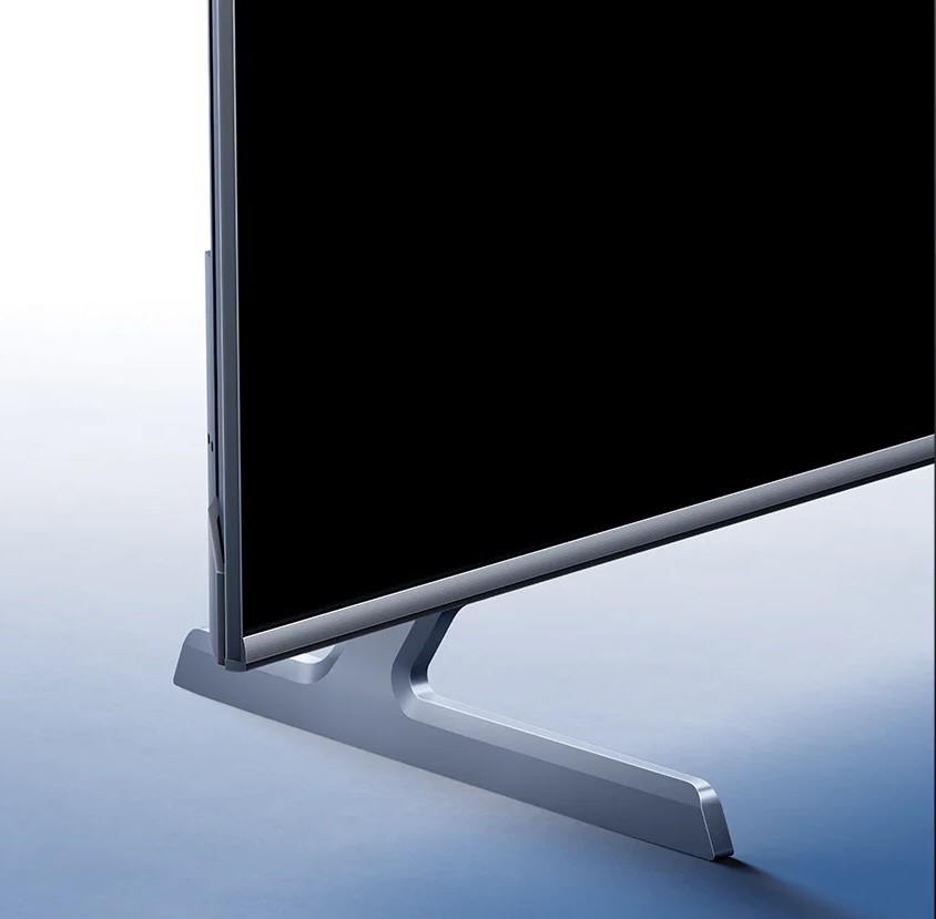 Chân đế, cạnh viền và hai cách lắp đặt TV.