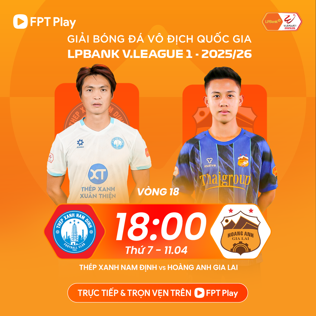 Trực tiếp bóng đá Nam Định - HAGL: Chờ bữa tiệc bàn thắng ở Thiên Trường (V-League) - 1