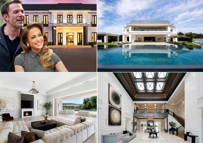 Ben và J.Lo đã sống chung trong dinh thự này khoảng một năm trước khi chia tay. Ảnh: TMZ