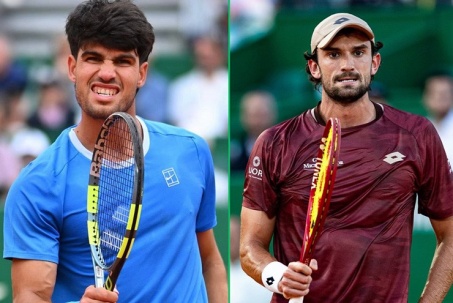 Trực tiếp tennis Alcaraz - Vacherot: "Tiểu Nadal" cẩn trọng không thừa (Monte Carlo Masters)