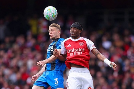 Video bóng đá Arsenal - Bournemouth: Đối thủ khó nhằn, đòn đau hiệp 2 (Ngoại hạng Anh)