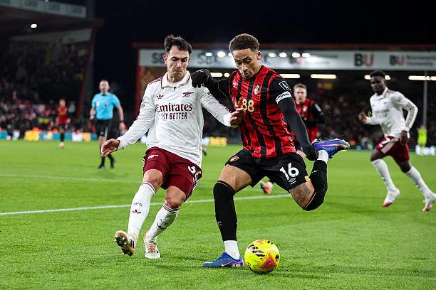 Arsenal chính là đội gần nhất thắng được Bournemouth
