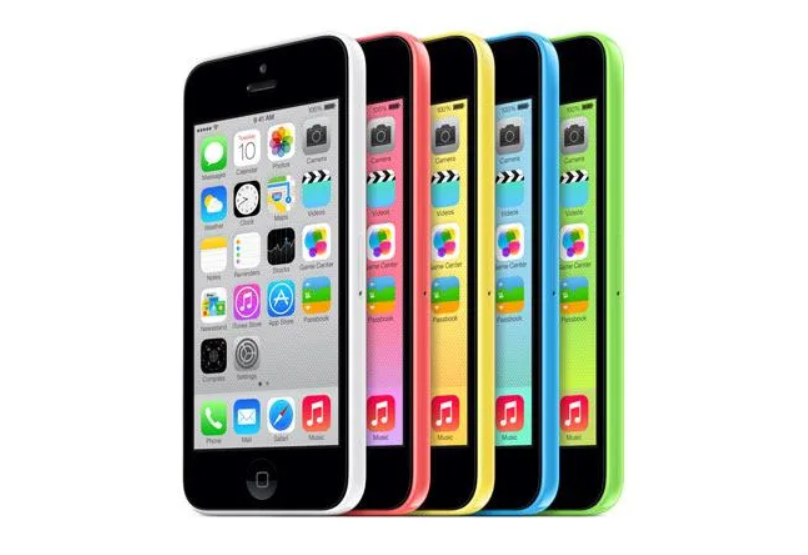 Các màu của iPhone 5C.
