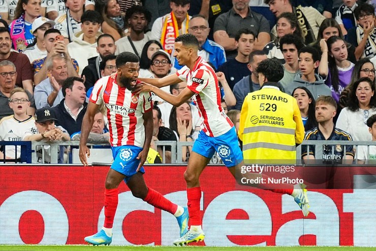 Girona trừng phạt Real Madrid