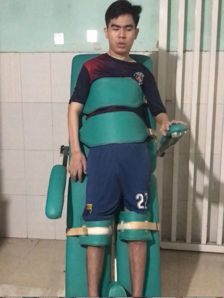 Hiện anh Hiếu đã có những dấu hiệu phục hồi lạc quan&nbsp;