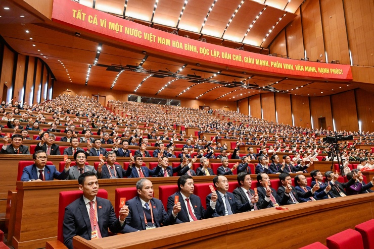 Các đại biểu dự Đại hội 14. Ảnh: Phạm Hải