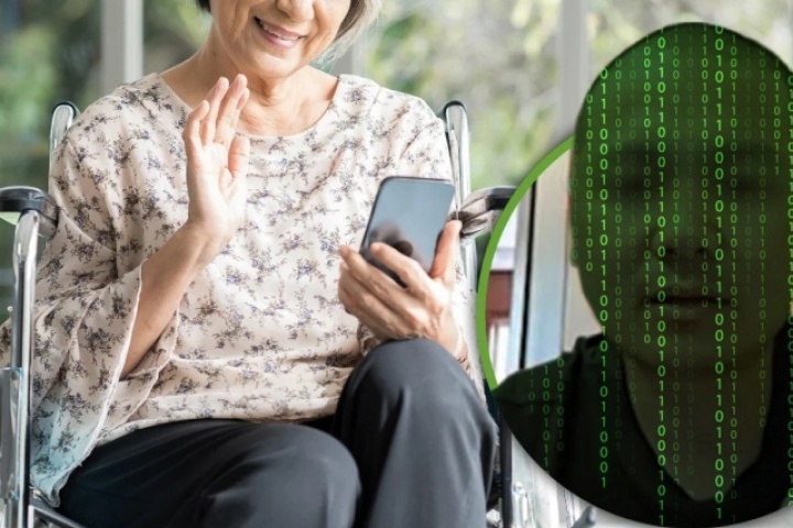 Gia đình ở Trung Quốc tạo bản sao AI giấu mẹ già chuyện con trai qua đời