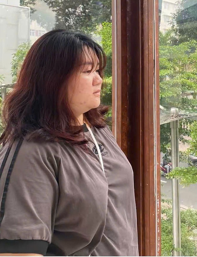 Mai Trâm trước khi giảm cân. Ảnh: Nhân vật cung cấp