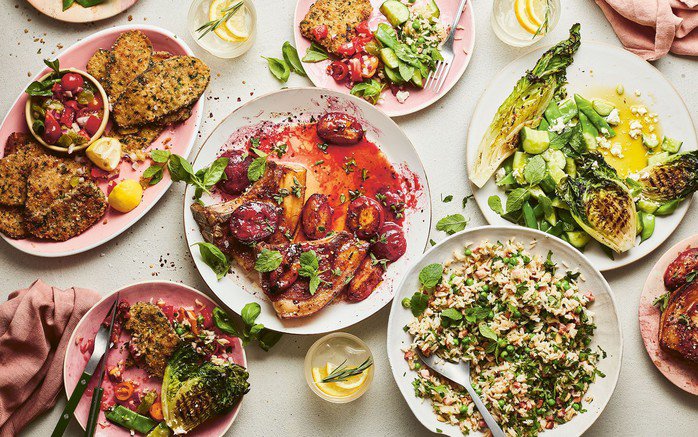 Chế độ ăn Địa Trung Hải rất tốt cho sức khỏe tuyến giáp - Ảnh minh họa: TELEGRAPH