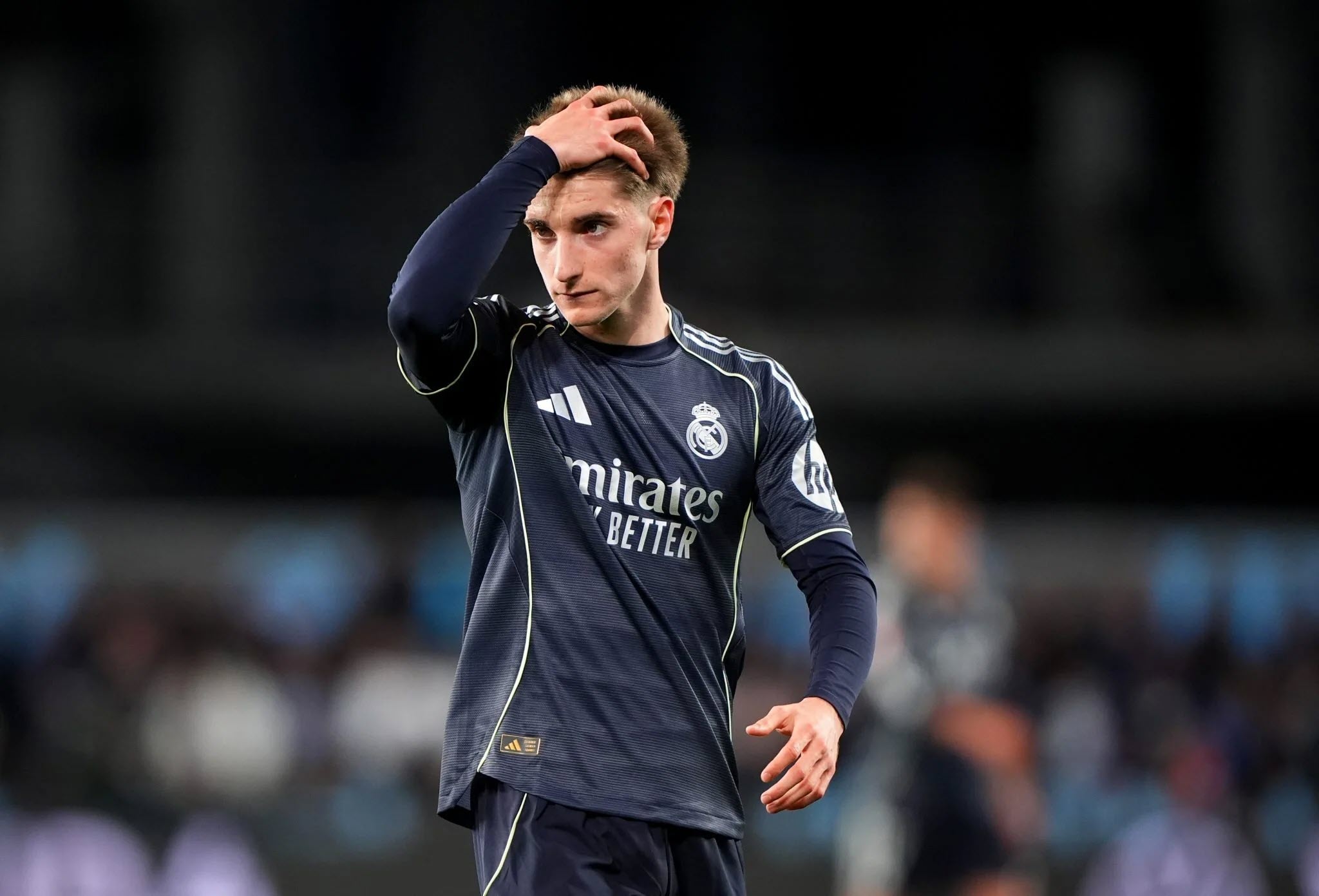 Cesar Palacios đã lên đội 1 Real Madrid mùa này