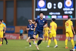 Trực tiếp bóng đá PVF-CAND - Công an Hà Nội: Nguyễn Filip 2 lần cản phá Thanh Nhàn (V-League)
