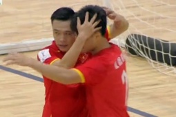 Video bóng đá futsal Việt Nam - Australia: Đẳng cấp lên tiếng, mãn nhãn 4 bàn (ASEAN Cup)