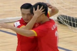 Video bóng đá futsal Việt Nam - Australia: Đẳng cấp lên tiếng, mãn nhãn 4 bàn (ASEAN Cup)