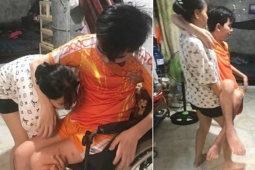 Mỗi sáng bế chồng liệt ra sân, 5 năm sau vợ trẻ ở An Giang nhận điều kỳ diệu
