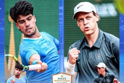 Trực tiếp tennis Alcaraz - Sinner: Đỉnh cao vẫy gọi (CK Monte Carlo Masters)