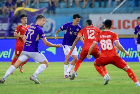 Video bóng đá Hà Nội - Hà Tĩnh: Hoàng Hên chói sáng, 3 điểm về tay (V-League)