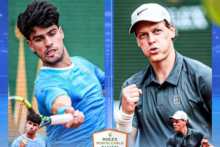 Trực tiếp tennis Alcaraz - Sinner: Đỉnh cao vẫy gọi (CK Monte Carlo Masters)