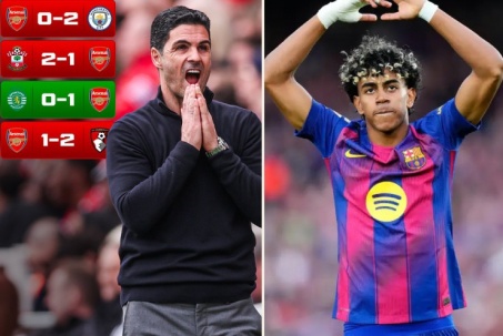 HLV Arteta nguy cơ "bật bãi" khỏi Arsenal, sợ Yamal sập nguồn vì gánh Barcelona (Clip 1 phút)