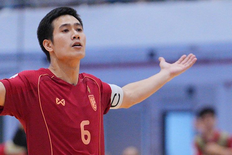 Itticha Praphaphan gỡ hòa cho Thái Lan&nbsp;ngay trước khi hiệp 1 kết thúc