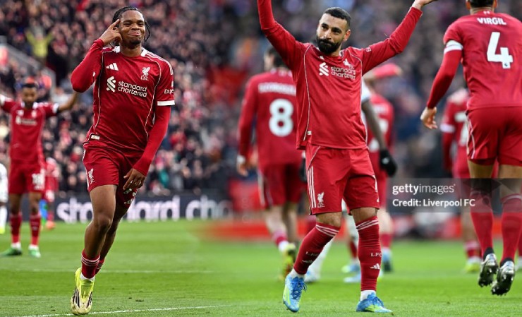 Ngumoha và Salah mang về chiến thắng cho Liverpool